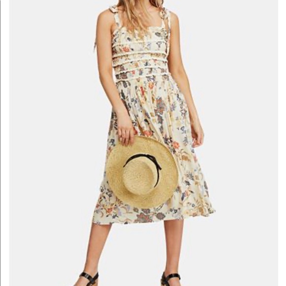 Free People Dresses & Skirts - Free People | Isla Floral Midi Sundress